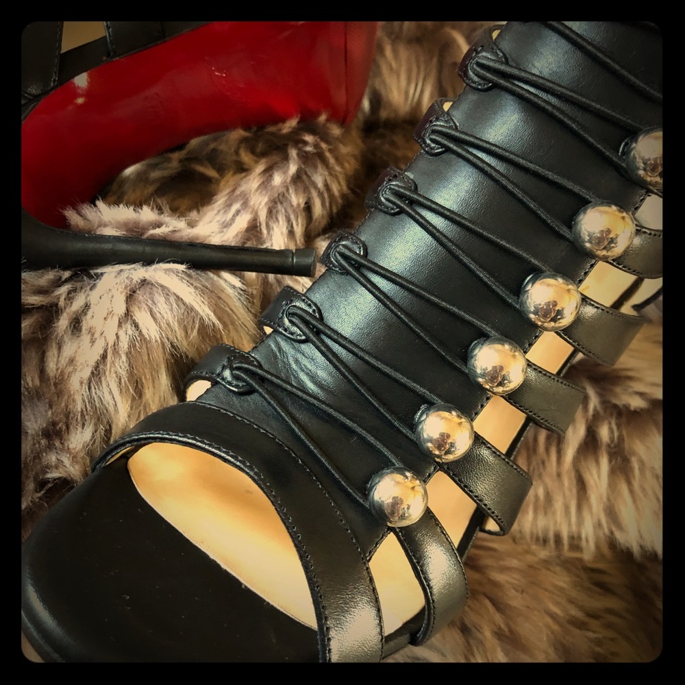 Denis 100 Bootie Black Calf